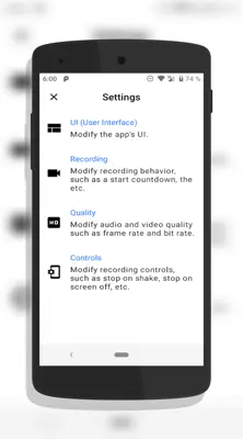 Screen Recorder android App screenshot 1